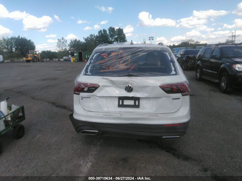 2019 Volkswagen Tiguan Se/Sel/Sel R-Line Jet-Black/Sel R-Line VIN: 3VV2B7AX3KM045197 Lot: 39715634