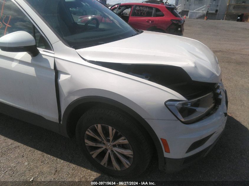 2019 Volkswagen Tiguan Se/Sel/Sel R-Line Jet-Black/Sel R-Line VIN: 3VV2B7AX3KM045197 Lot: 39715634