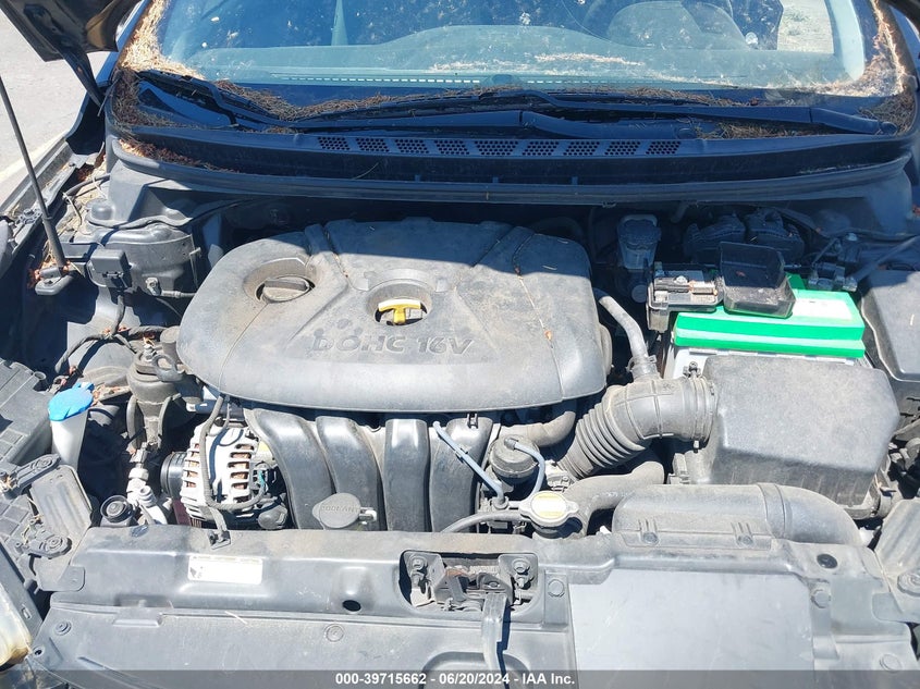 2013 Hyundai Elantra Gls VIN: 5NPDH4AE7DH166634 Lot: 39715662