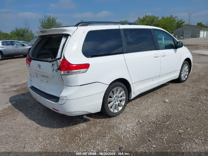 2012 Toyota Sienna Le 7 Passenger VIN: 5TDJK3DC9CS031706 Lot: 39715668