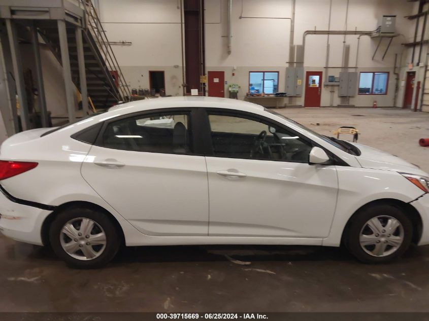 2016 Hyundai Accent Se VIN: KMHCT4AE2GU032453 Lot: 39715669