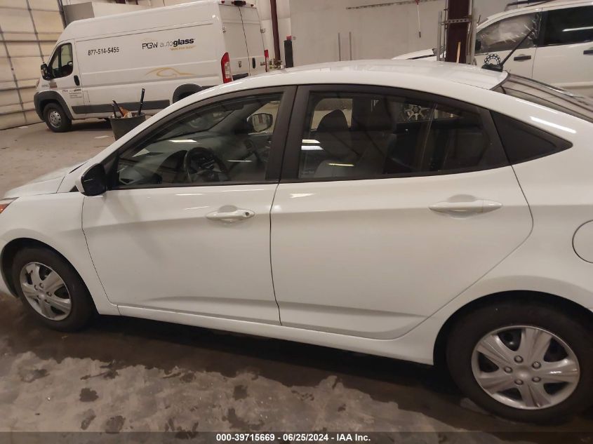 2016 Hyundai Accent Se VIN: KMHCT4AE2GU032453 Lot: 39715669