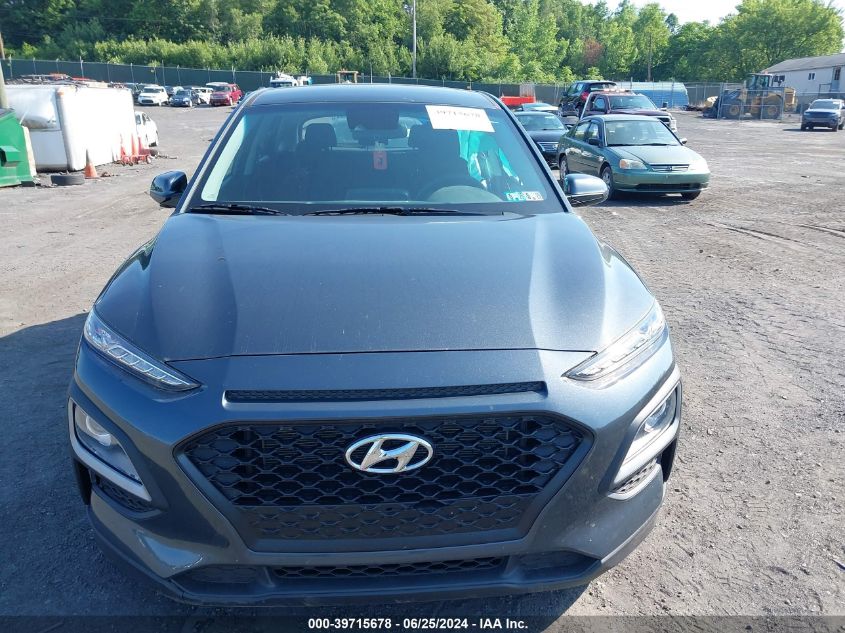 2021 Hyundai Kona Se VIN: KM8K1CAA7MU735647 Lot: 39715678