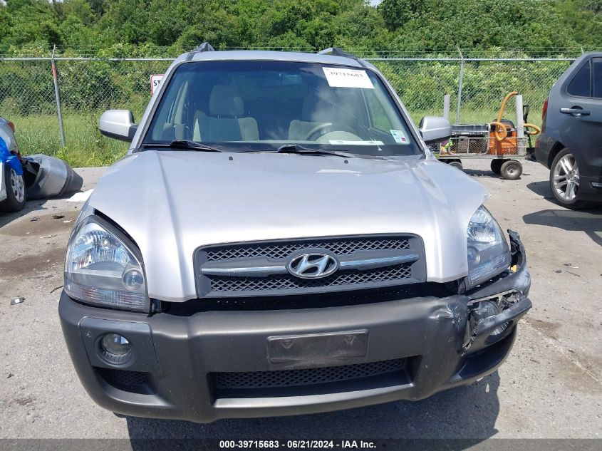 2005 Hyundai Tucson Gls/Lx VIN: KM8JN12D05U086028 Lot: 39715683