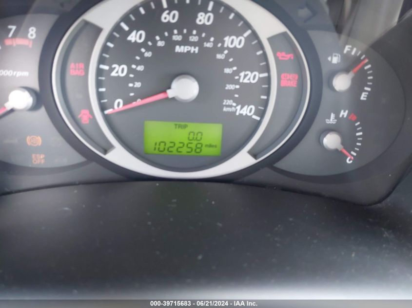 2005 Hyundai Tucson Gls/Lx VIN: KM8JN12D05U086028 Lot: 39715683