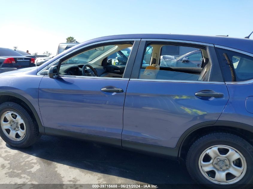 2014 Honda Cr-V Lx VIN: 2HKRM3H39EH530070 Lot: 39715688