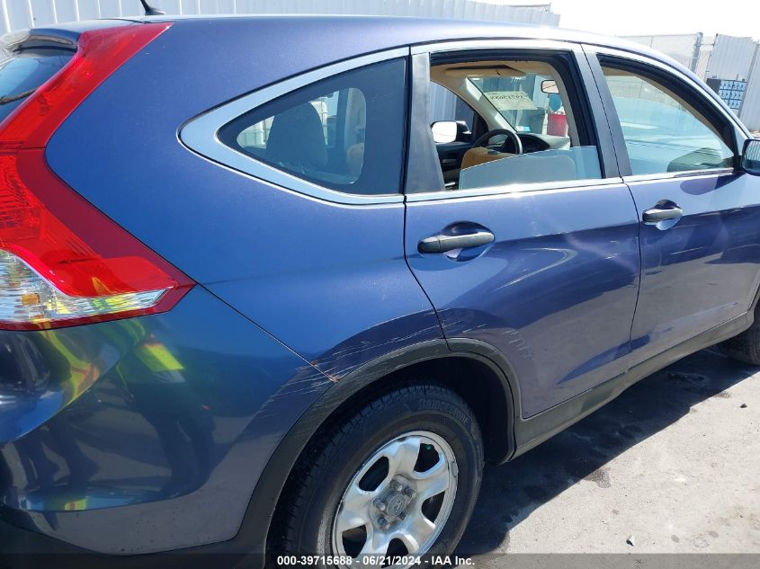 2014 Honda Cr-V Lx VIN: 2HKRM3H39EH530070 Lot: 39715688