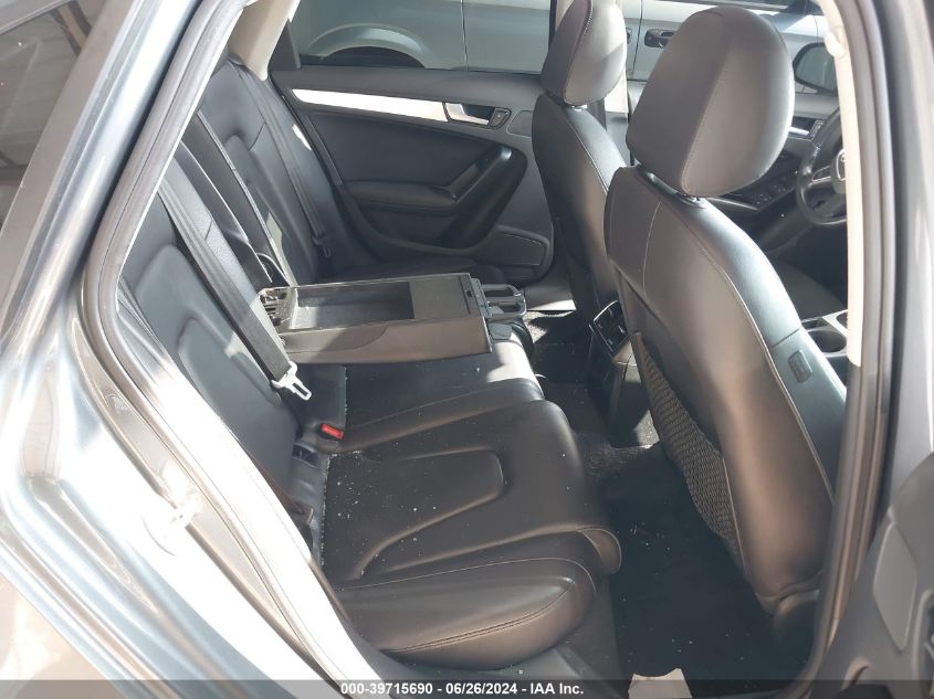 2012 Audi A4 Premium Plus VIN: WAUFFAFL2CA116828 Lot: 39715690