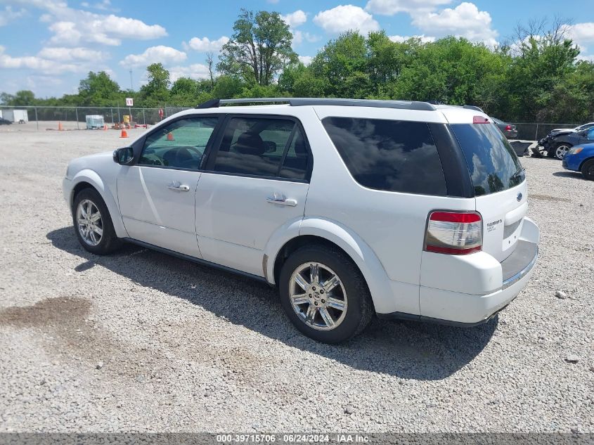 2008 Ford Taurus X Limited VIN: 1FMDK03W98GA01545 Lot: 39715706