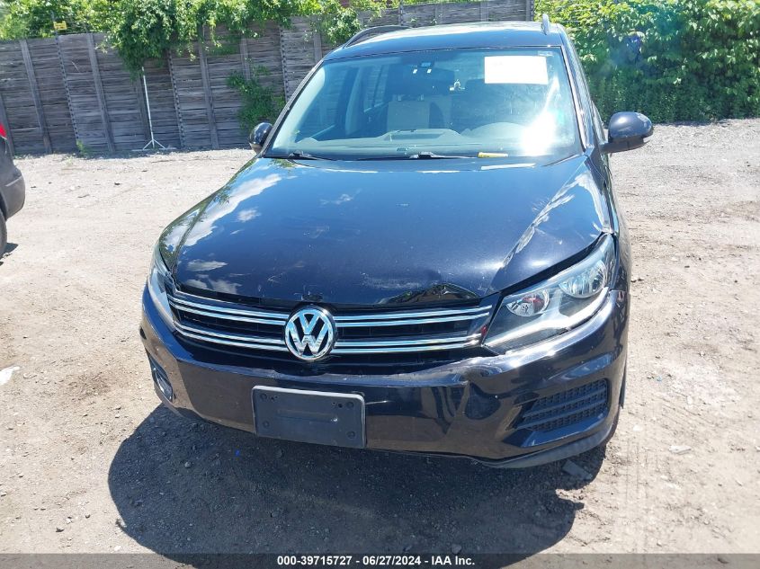 2017 VOLKSWAGEN TIGUAN 2.0T/2.0T S - WVGBV7AX5HK013742