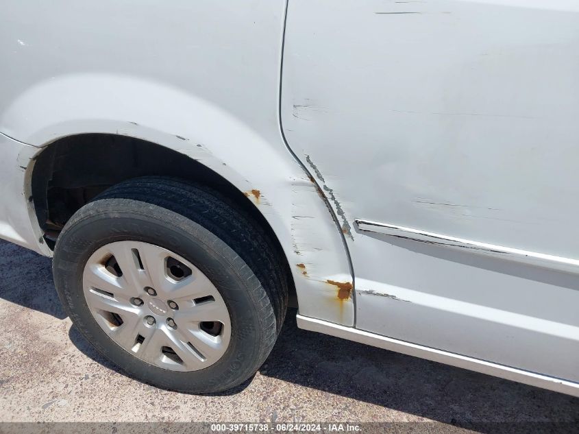 2016 Dodge Grand Caravan Se VIN: 2C7WDGBG1GR386593 Lot: 39715738