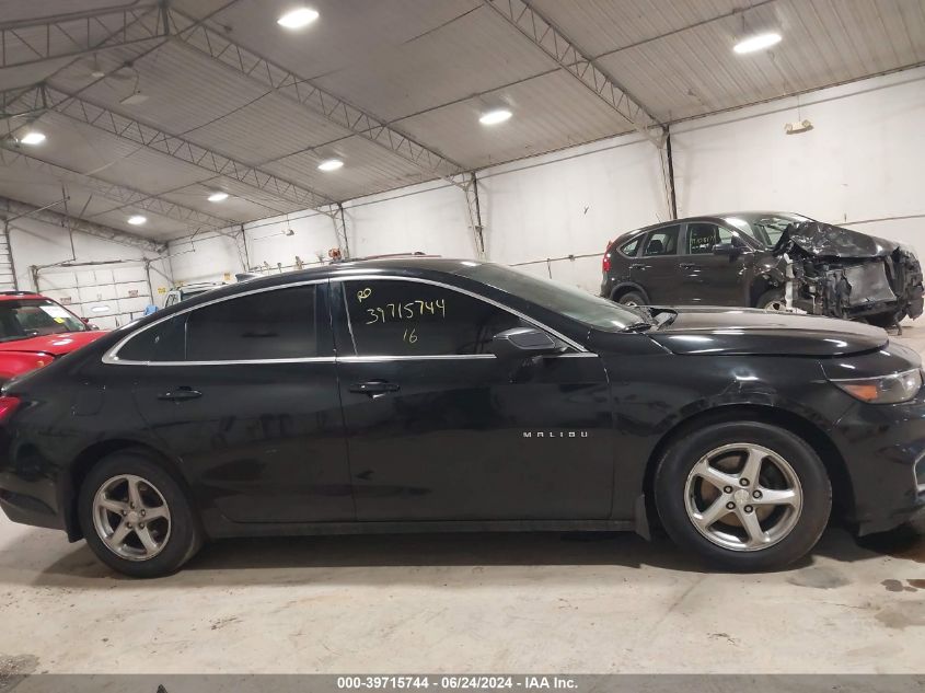 1G1ZB5STXGF283691 2016 Chevrolet Malibu Ls