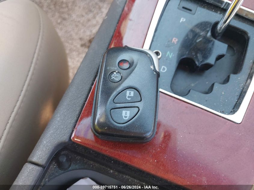 2007 Lexus Es 350 VIN: JTHBJ46G472004731 Lot: 39715751