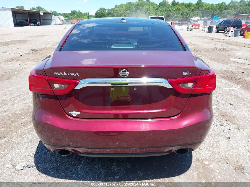 2017 Nissan Maxima 3.5 Sl VIN: 1N4AA6AP0HC403511 Lot: 39715757