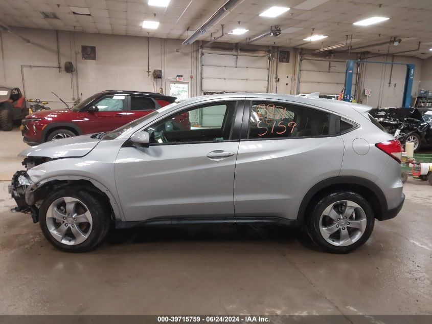 2020 Honda Hr-V Awd Lx VIN: 3CZRU6H30LM706166 Lot: 39715759