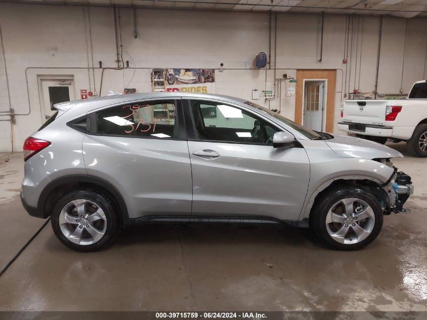 2020 Honda Hr-V Awd Lx VIN: 3CZRU6H30LM706166 Lot: 39715759