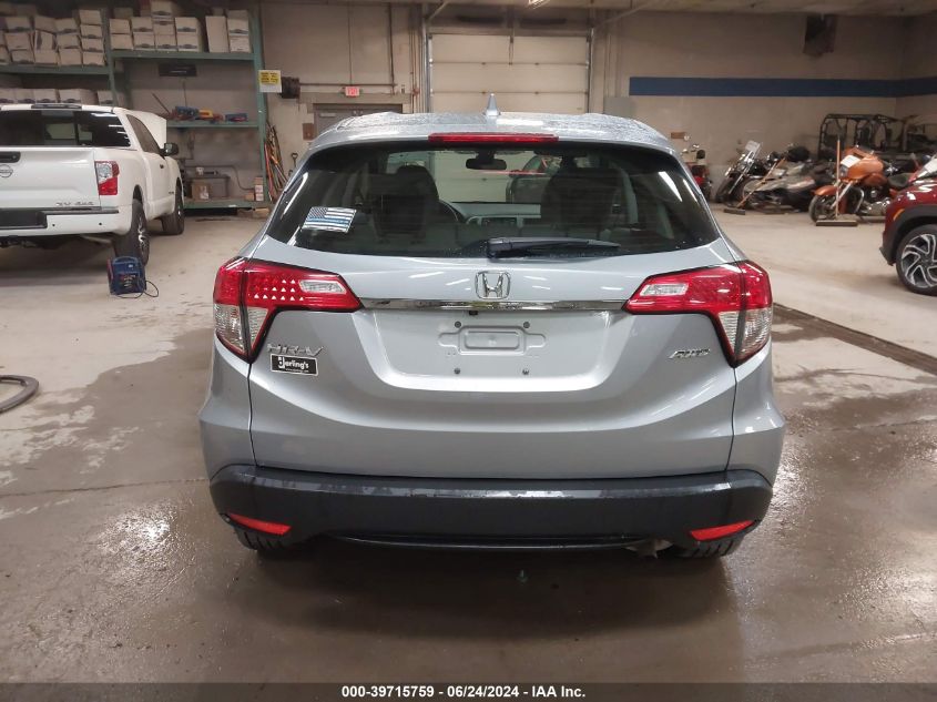 2020 Honda Hr-V Awd Lx VIN: 3CZRU6H30LM706166 Lot: 39715759