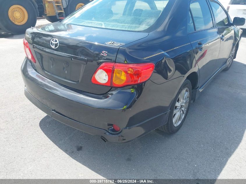 2010 Toyota Corolla S VIN: 2T1BU4EE9AC453162 Lot: 39715762