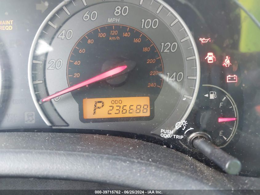 2010 Toyota Corolla S VIN: 2T1BU4EE9AC453162 Lot: 39715762