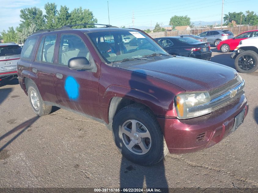 2006 Chevrolet Trailblazer Ls VIN: 1GNDT13S262295585 Lot: 39715785