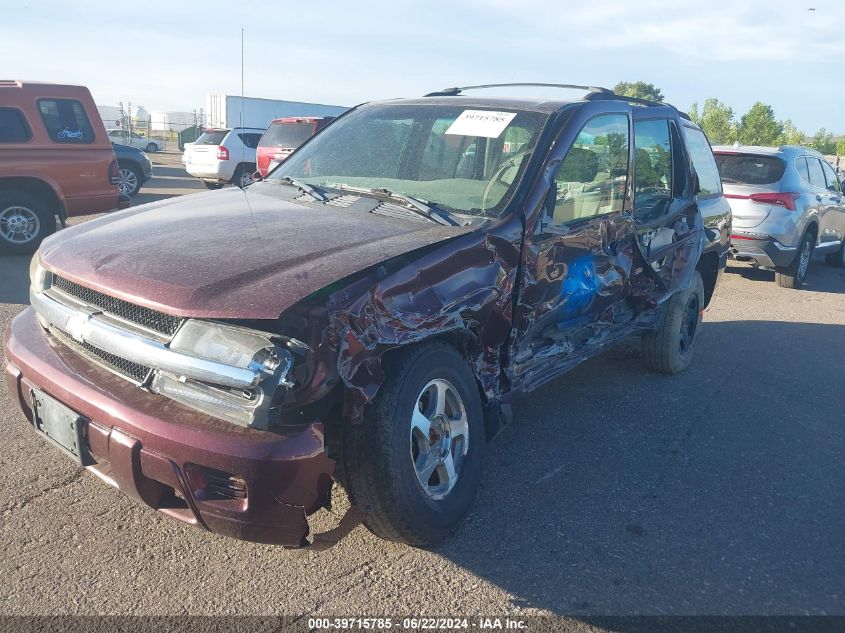 2006 Chevrolet Trailblazer Ls VIN: 1GNDT13S262295585 Lot: 39715785