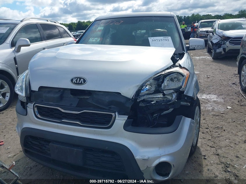2013 Kia Soul VIN: KNDJT2A56D7762005 Lot: 39715792