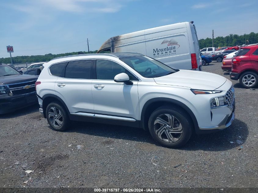 2022 Hyundai Santa Fe Sel VIN: 5NMS3DAJ2NH435964 Lot: 39715797