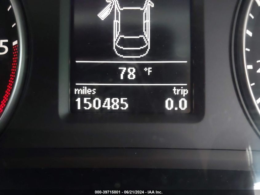 2012 Volkswagen Passat 2.0L Tdi Se VIN: 1VWBN7A39CC102697 Lot: 39715801