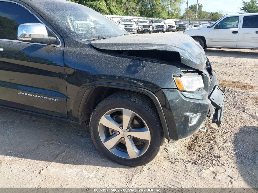 2014 Jeep Grand Cherokee Overland VIN: 1C4RJECG3EC290329 Lot: 39715802