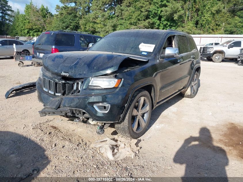 2014 Jeep Grand Cherokee Overland VIN: 1C4RJECG3EC290329 Lot: 39715802