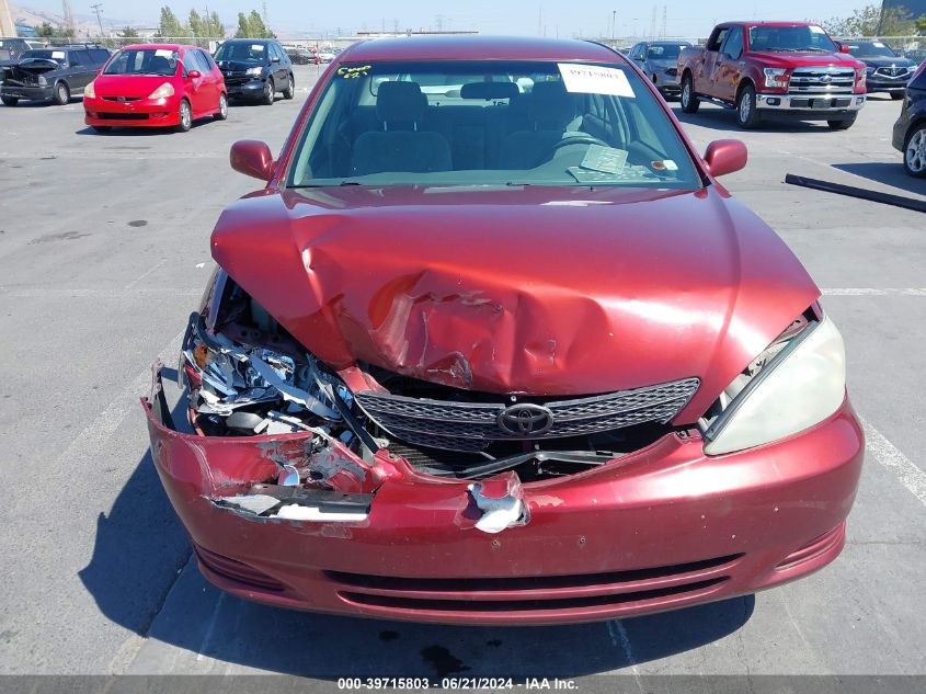 2004 Toyota Camry Le VIN: 4T1BE30K14U302517 Lot: 39715803