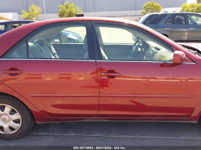 2004 Toyota Camry Le VIN: 4T1BE30K14U302517 Lot: 39715803