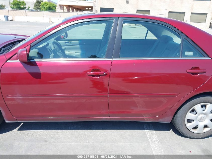 2004 Toyota Camry Le VIN: 4T1BE30K14U302517 Lot: 39715803