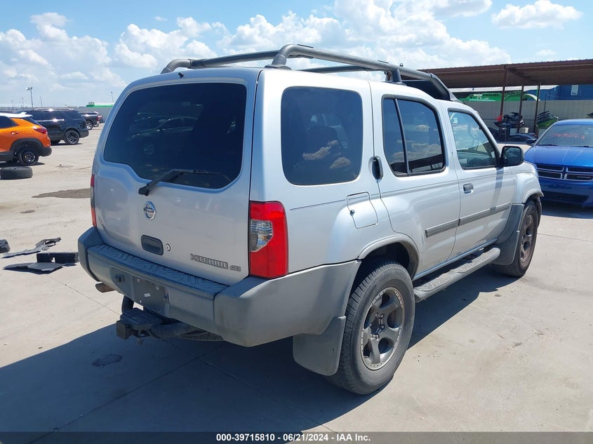 2004 Nissan Xterra Se VIN: 5N1ED28T44C628289 Lot: 39715810