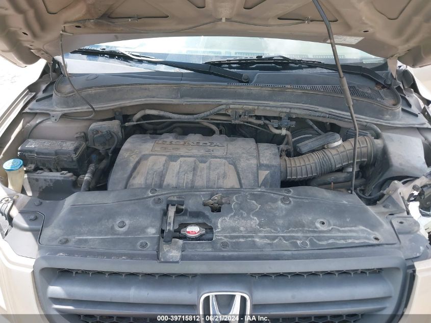 2005 Honda Pilot Ex-L VIN: 5FNYF18575B054444 Lot: 39715812