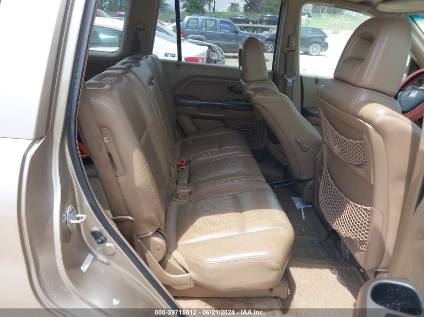 2005 Honda Pilot Ex-L VIN: 5FNYF18575B054444 Lot: 39715812