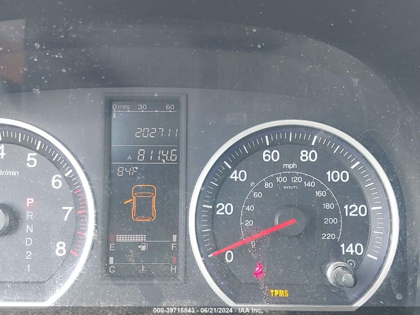 2009 Honda Cr-V Ex-L VIN: 5J6RE48749L027421 Lot: 39715843