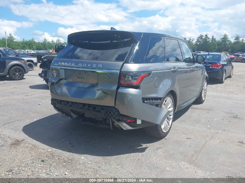 2019 Land Rover Range Rover Sport Hse VIN: SALWR2RV5KA840937 Lot: 39715866