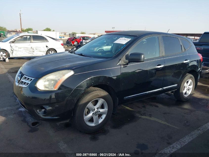 2012 Nissan Rogue S VIN: JN8AS5MT9CW297209 Lot: 39715865