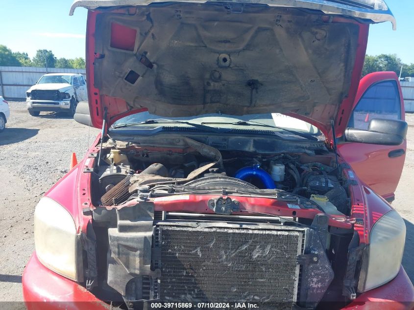 2007 Dodge Ram 2500 Slt/Trx4 Off Road/Sport/Power Wagon VIN: 1D7KS28C87J561182 Lot: 39715869