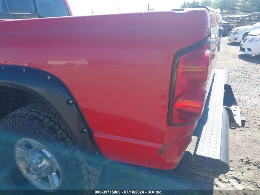 2007 Dodge Ram 2500 Slt/Trx4 Off Road/Sport/Power Wagon VIN: 1D7KS28C87J561182 Lot: 39715869