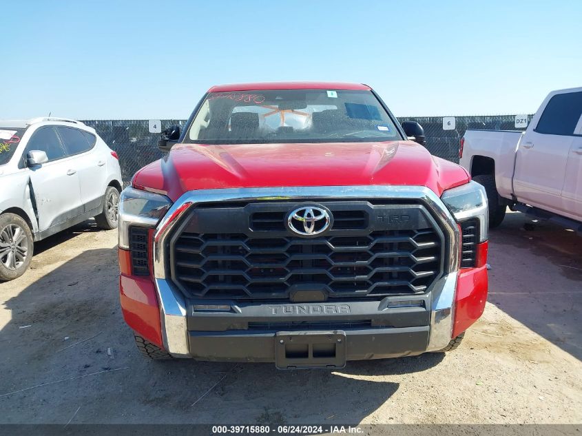 2022 Toyota Tundra Sr5 VIN: 5TFLA5AB1NX007948 Lot: 39715880