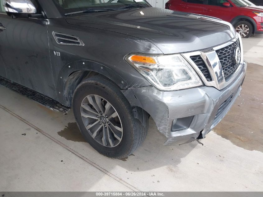 2020 Nissan Armada Sl 2Wd VIN: JN8AY2ND0L9109230 Lot: 39715884