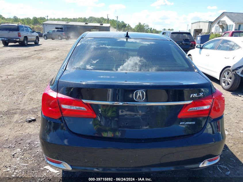 2014 Acura Rlx VIN: JH4KC1F70EC004502 Lot: 39715892