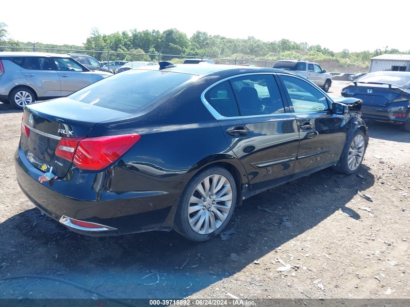 2014 Acura Rlx VIN: JH4KC1F70EC004502 Lot: 39715892