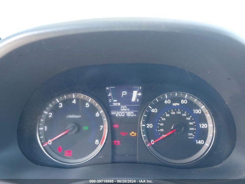 2013 Hyundai Accent Gls VIN: KMHCT4AE4DU538314 Lot: 39715895