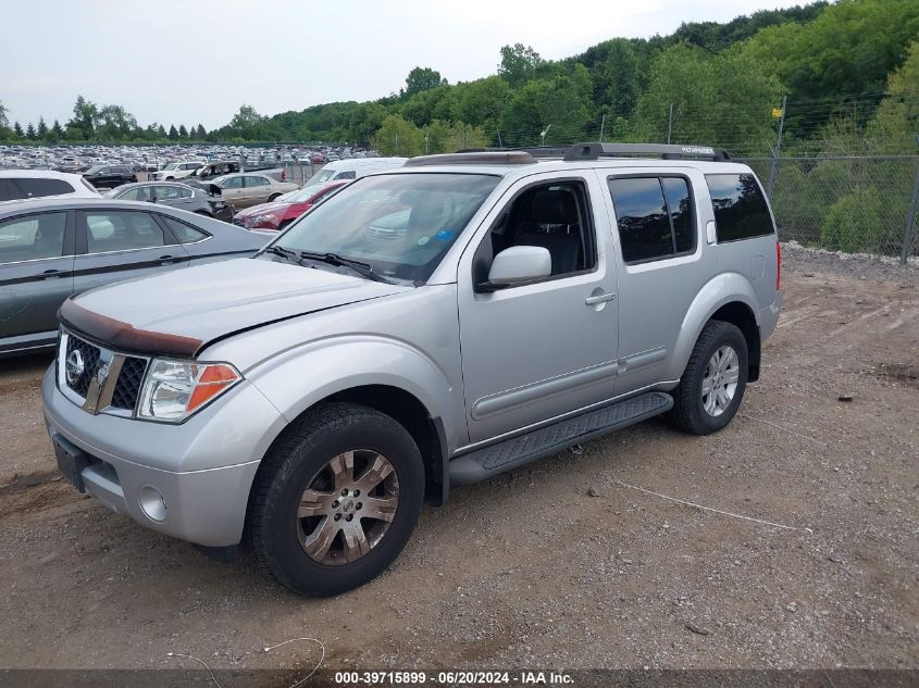 2006 Nissan Pathfinder Le VIN: 5N1AR18W36C666507 Lot: 39715899