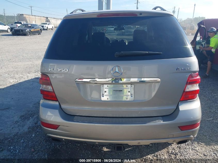 2009 Mercedes-Benz Ml 350 4Matic VIN: 4JGBB86E09A483450 Lot: 39715900