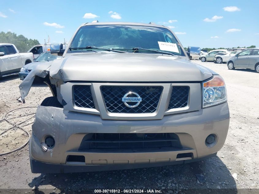 2008 Nissan Armada Se VIN: 5N1AA08D08N601718 Lot: 39715912