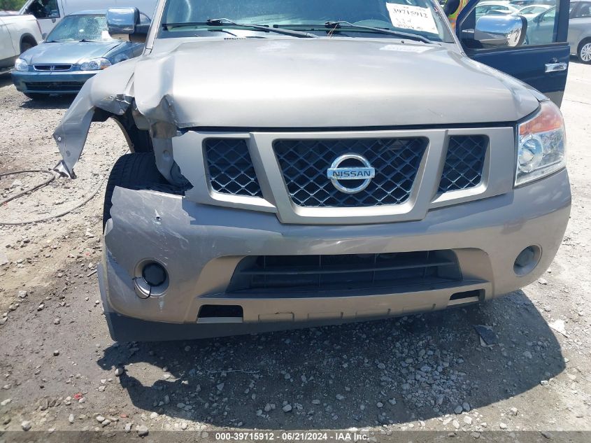 2008 Nissan Armada Se VIN: 5N1AA08D08N601718 Lot: 39715912